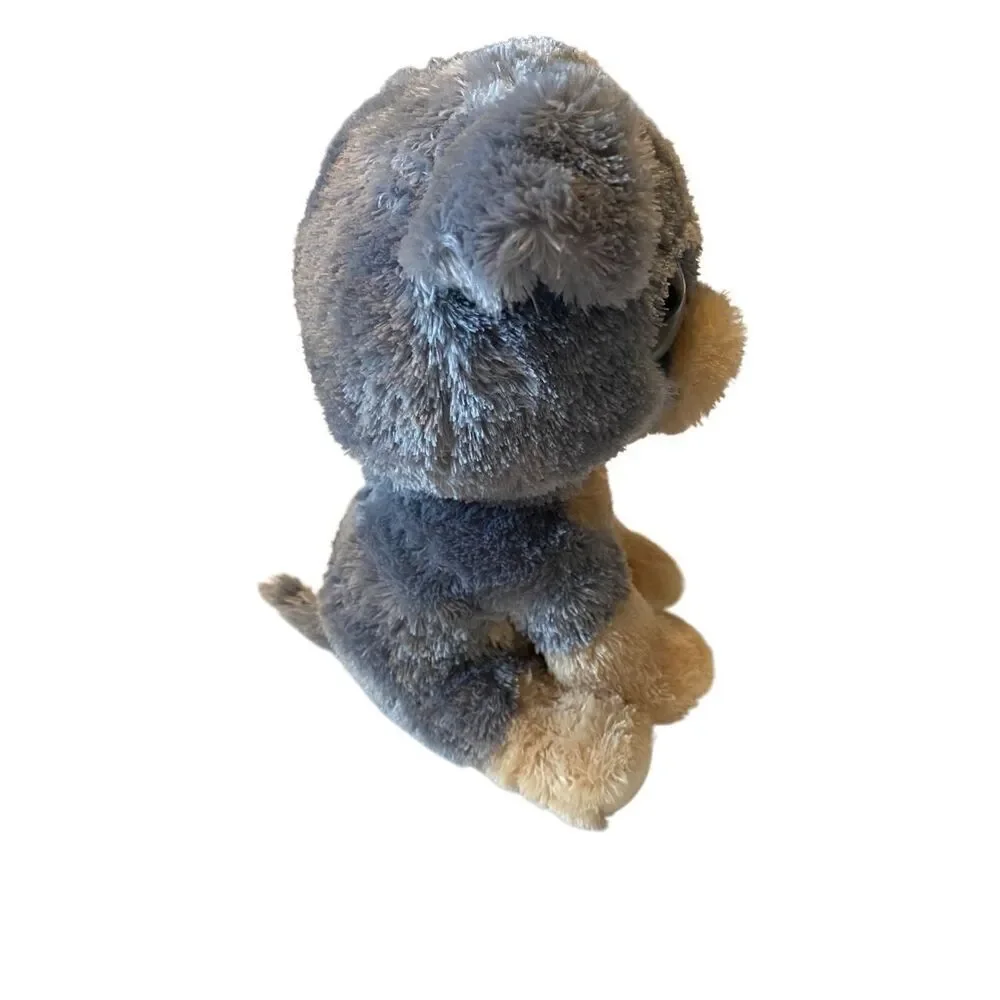 Ty Beanie Boos Scraps The Schnauzer Dog Plush Toy Stuffed Animal 2010